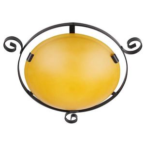 Stropní lampa Tradition 2X60W hnědá obraz
