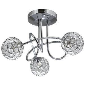stropní lampa výprodej stropní lampa starlet 3x40w g9 chrom/průhledná obraz