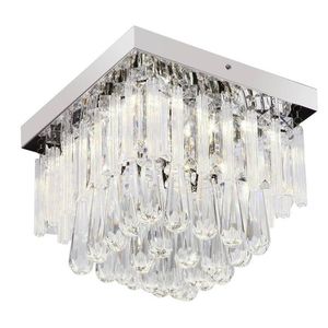 Stropní svítidlo Vidro, plafond 18W LED, chrom obraz