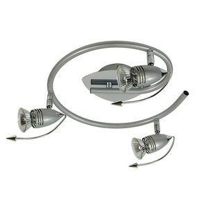 Stropní svítidlo Thunder spirála 3*50W GU10 230V chrom antracit obraz