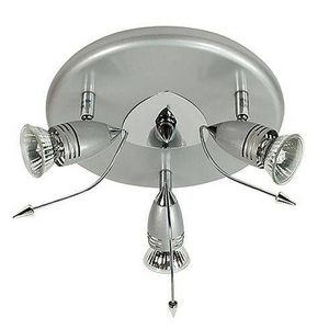 Stropní lampa Thunder 3*50W GU10 230V chrom antracit obraz
