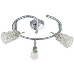 Stropní svítidlo Bacchus spirála 3X40W G9 chrom obraz