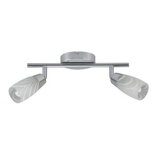 Stropní svítidlo Laufer strip 2X40W G9 chrom obraz