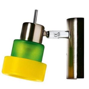 Nástěnná lampa Benátky, svítidlo 1*40W G9 nikl obraz