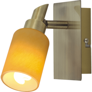 Nástěnná lampa \patina/oranžová lampa Tukan obraz