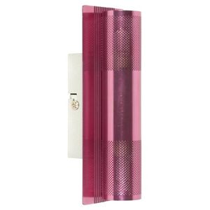Fialová nástěnná lampa 2x40W Emu obraz