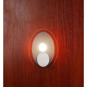 Nástěnná lampa matná 1xG9 18cm Karat oválný nikl obraz