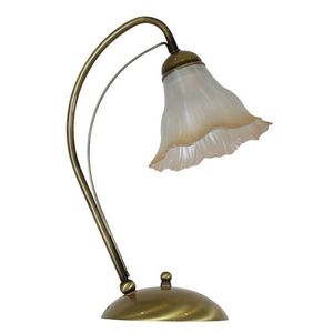 Stolní lampa kancelářská Perła 1pl 1X40W E14 patina obraz