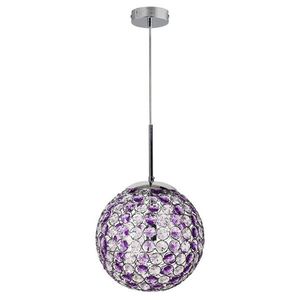 Stropní svítidlo Starlet 25 1X40W G9 fialové chromové obraz