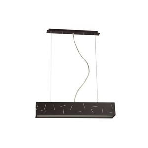 Stropní kancelářské svítidlo Beam 14W T5 kov wenge 600X100X1125MM obraz