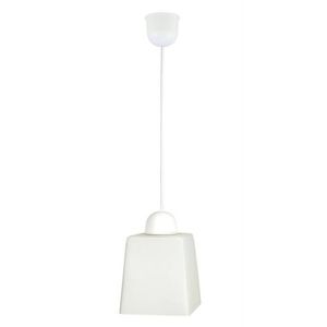 Stropní lampa Wibra 12 1xE27 bílé lano obraz