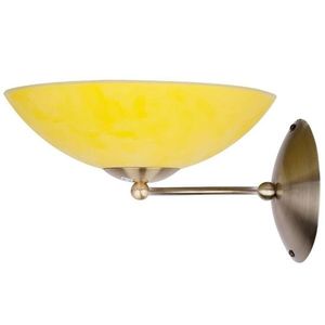 Nástěnná lampa 1X60W E27 patina LIDO obraz