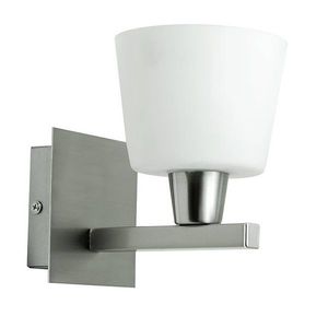 Nástěnná lampa 1X40W E14 matný nikl obraz