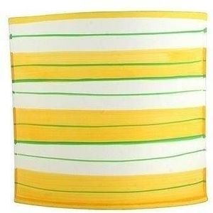 Nástěnná lampa 1X40W E14 zelená/žlutá MAJA obraz