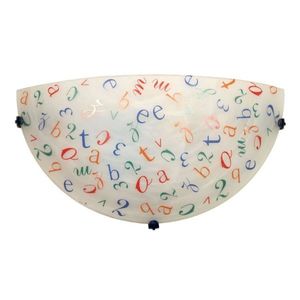 Nástěnná stropní lampa Stropní lampa s písmeny 60W obraz