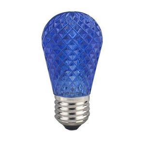 LED žárovka pro girlandy 1W modrá obraz