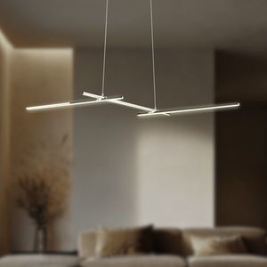 Závěsné svítidlo APETI THASOS LED 23W 103cm chrom obraz