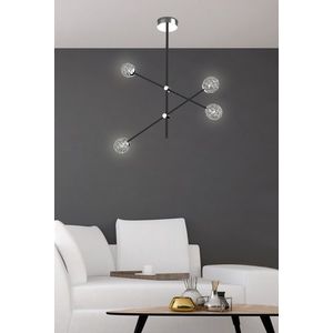 Apeti Paksos G9 LED černá závěsná stropní lampa obraz