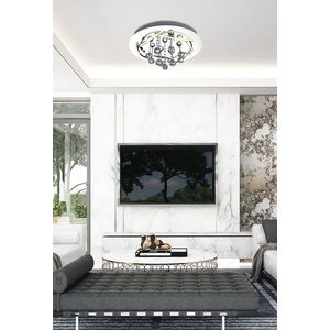 Stropní lampa Apeti Korfu LED chrom 4000K obraz