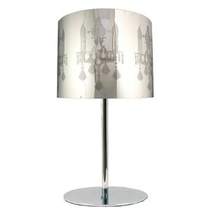Chromová kancelářská stolní lampa Arkas obraz
