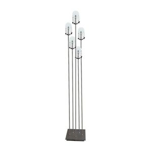 Stojací lampa Luxor s matným chromem 5xG4 obraz