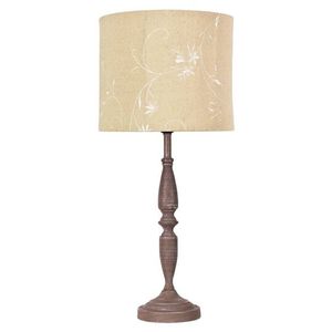 Béžová kancelářská stolní lampa Safari 60W E27 obraz