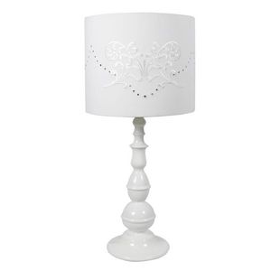 Bílá kancelářská stolní lampa Lans obraz