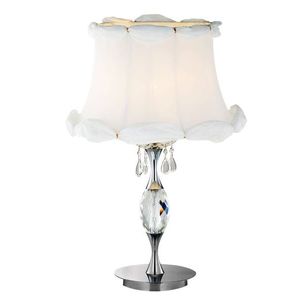 Stolní lampa chrom/bílá Sappho obraz