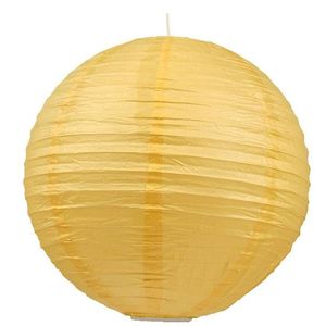 Stínidlo na lampu Cocoon Ball papírové žluté obraz