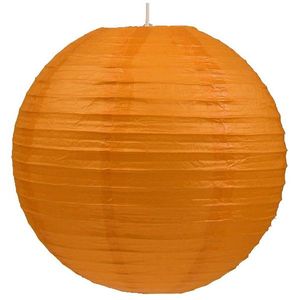 Papírové stínidlo Cocoon Ball oranžové obraz