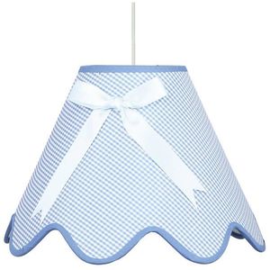 Závěsná stropní lampa Lola e27 modrá obraz