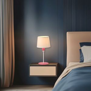 Dětská bílá kancelářská stolní lampa 60W E27 Bebe obraz