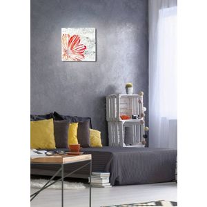 Stropní lampa s pružinou E27 červená obraz