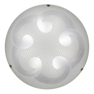 Chromová stropní LED lampa 6500K Monti obraz