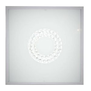 Stropní svítidlo plafond 29X29 16W LED 6500K saténový prsten LUX obraz