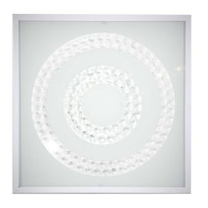 Stropní svítidlo Lux Plafon 16W LED 6500K bílé dvojité kruhové obraz