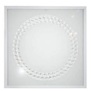 Stropní svítidlo Lux Plafon 16W LED 6500K bílé velké prstence obraz