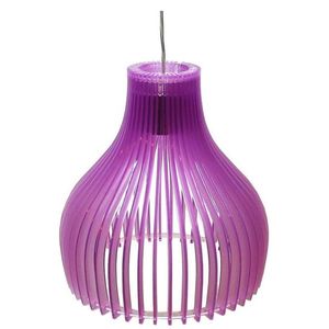 Závěsná stropní lampa 1X60W E27 fialová BUREN obraz