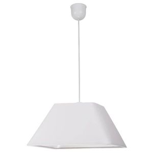 Závěsná stropní lampa 1X60W E27 bílá ROBIN obraz