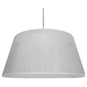 Závěsná stropní lampa 1X60W E27 bílá CHARLIE obraz