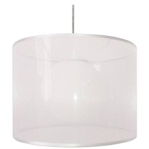 Závěsná stropní lampa 1X60W E27 bílá CHICAGO obraz