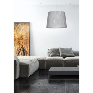 Závěsná stropní lampa 1X60W E27 bílá ZIMA obraz