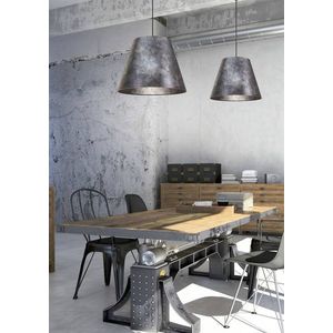 Závěsná stropní lampa 1X60W E27 zlatá PLATINO obraz