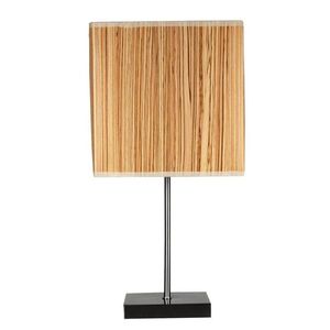 Stolní lampa ze saténu/borovice kajmanského původu obraz