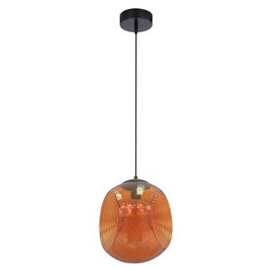 Závěsná stropní lampa 1X60W E27 oranžová CLUB obraz