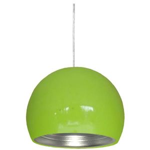 Stropní závěsné svítidlo 1X60W E27 zeleno-stříbrné PICTOR obraz
