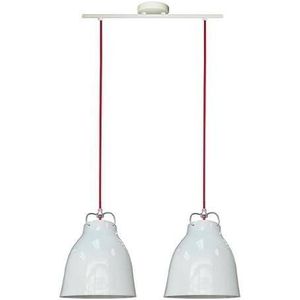 Stropní lampa Pensilvania E27 bílá obraz