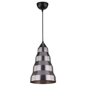 Stropní závěsná lampa Vesuvio E27 šedá obraz