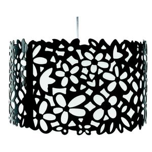 Stropní závěsná lampa 3xE14 černá SIMONA obraz