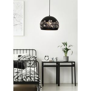 Závěsná stropní lampa 1X40W E27 černá JOLINA obraz